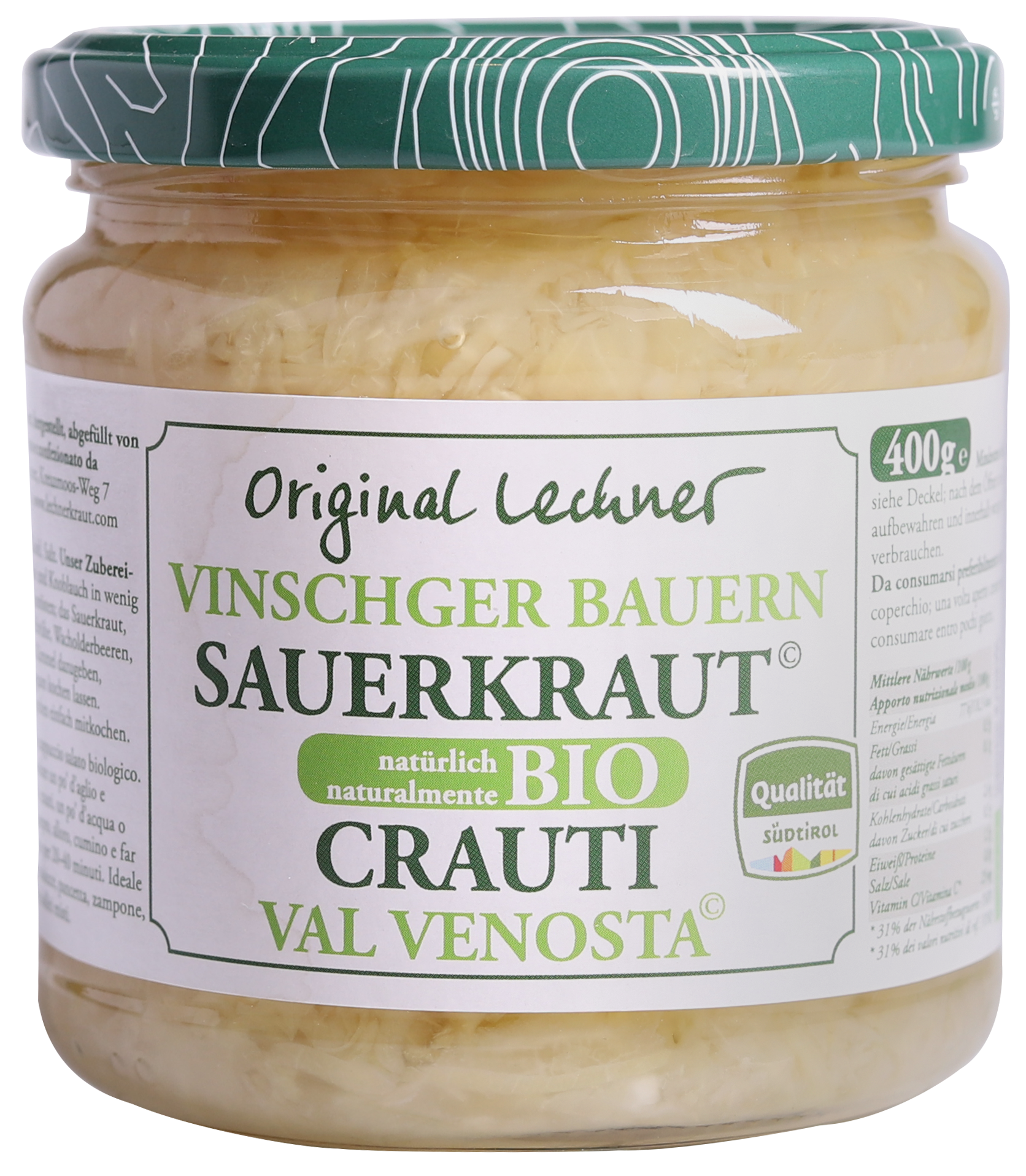 Vinschger Sauerkraut Bio