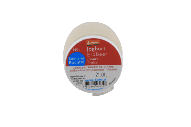 Joghurt Erdbeere -180g Demeter
